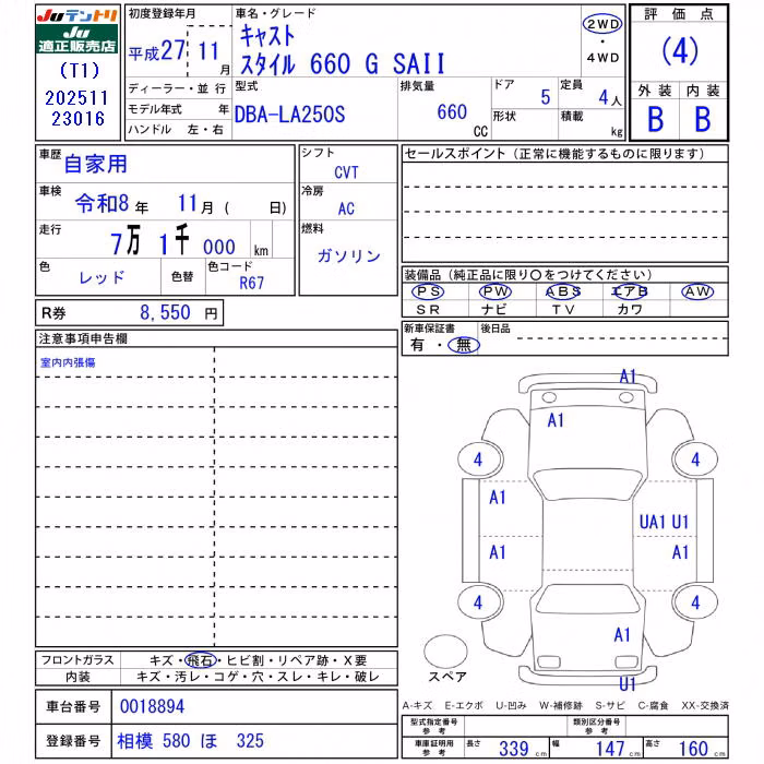 DAIHATSU CAST
