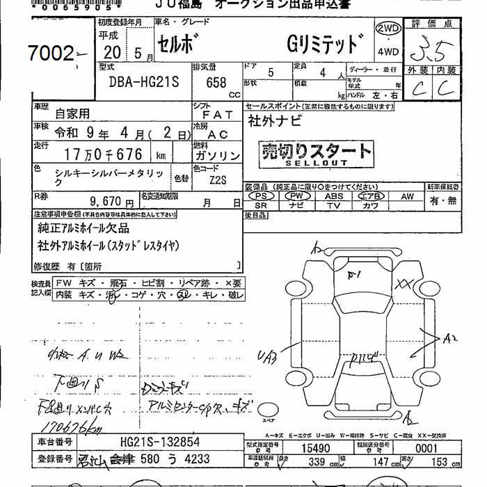 SUZUKI CERVO