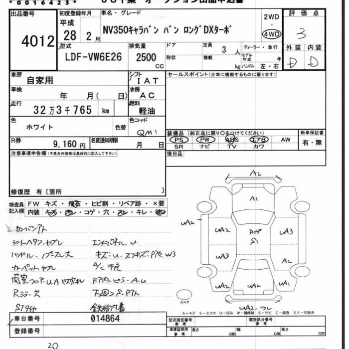 NISSAN NV350 CARAVAN