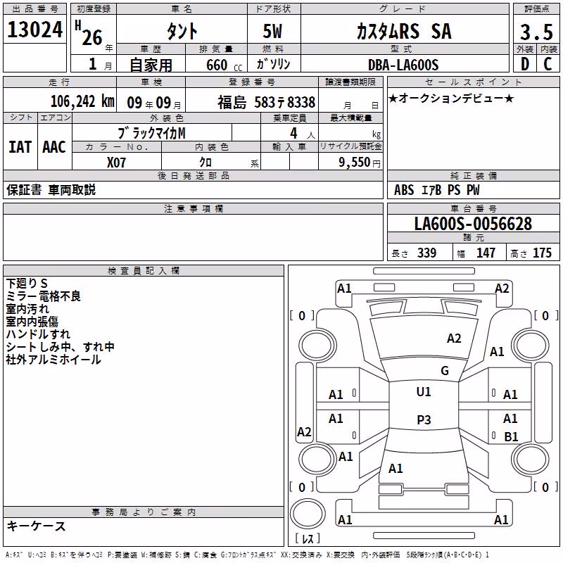 DAIHATSU TANTO