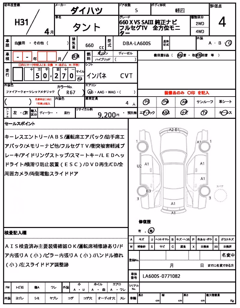 DAIHATSU TANTO
