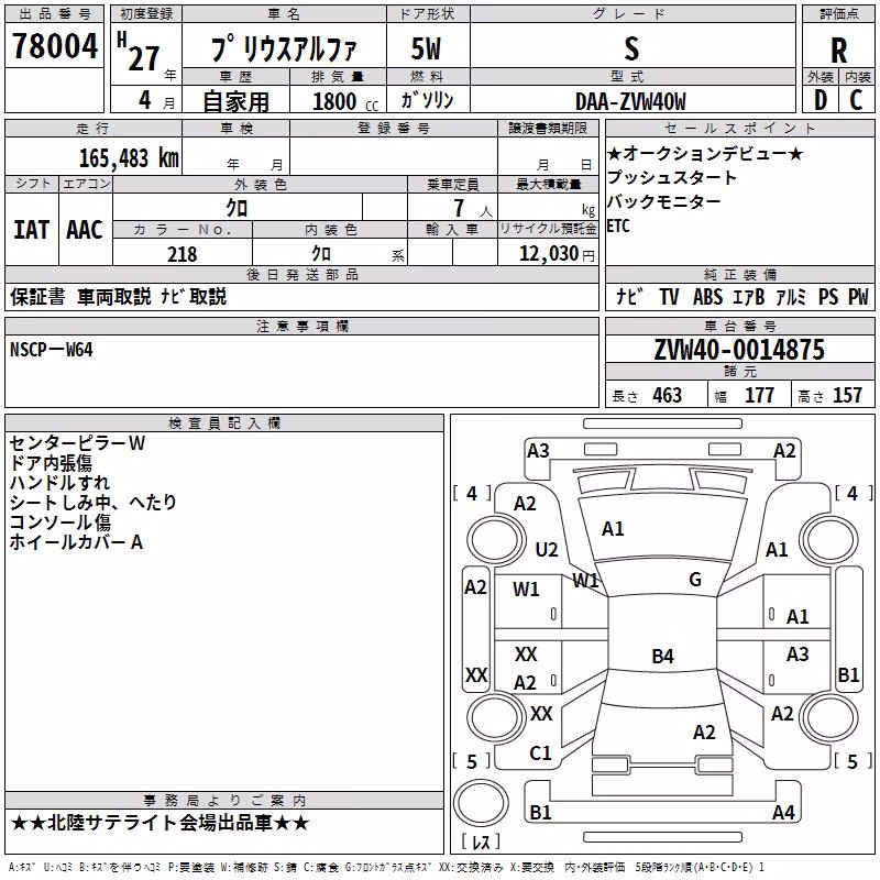 TOYOTA PRIUS ALPHA