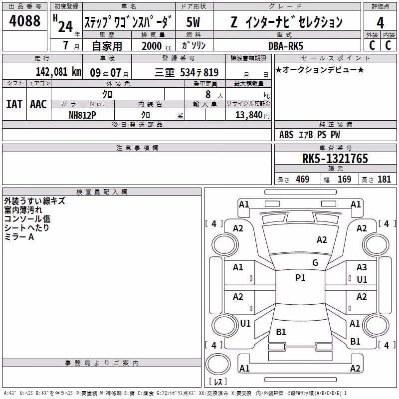 HONDA STEPWGN