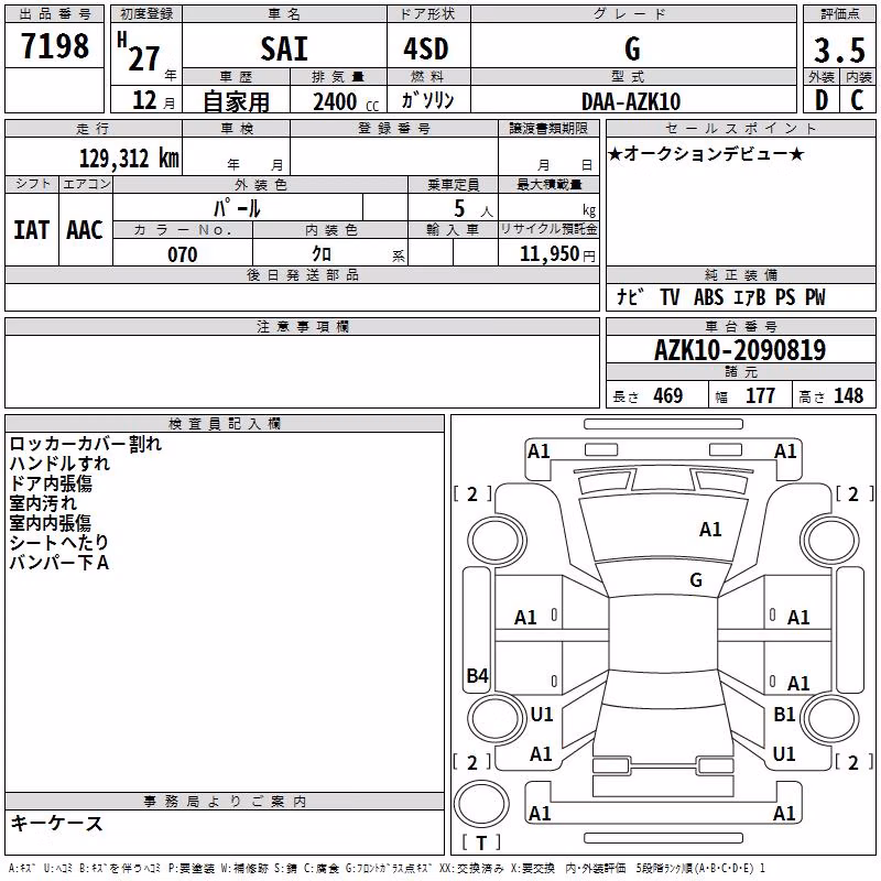 TOYOTA SAI
