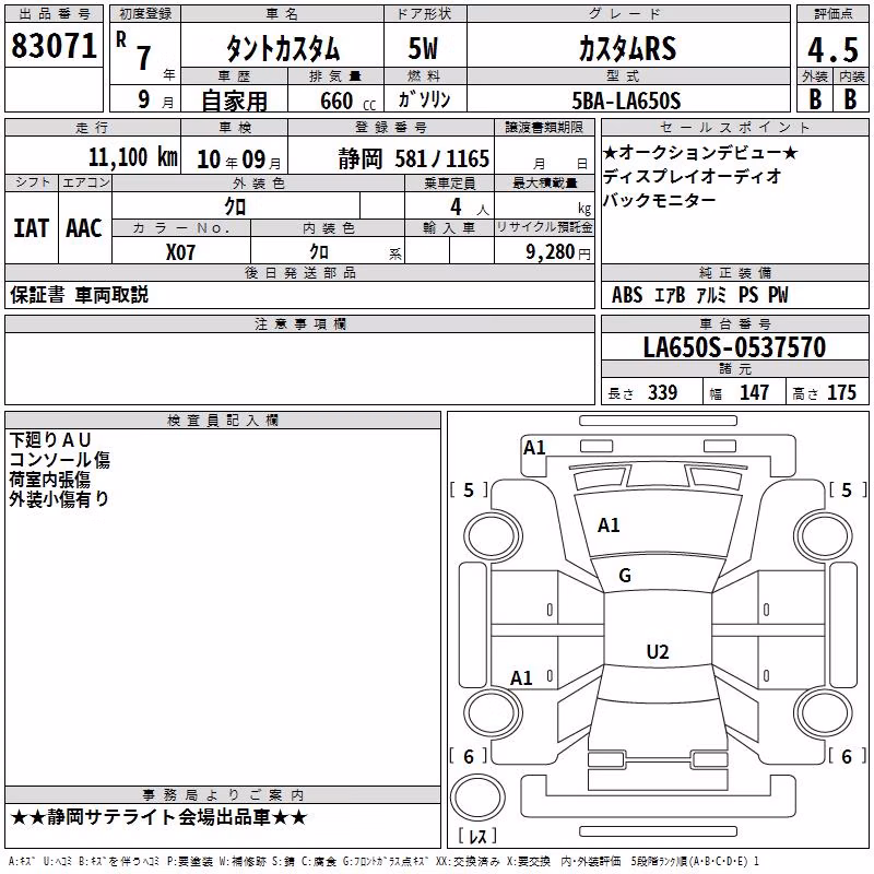 DAIHATSU TANTO