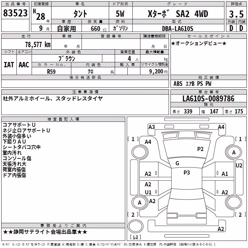 DAIHATSU TANTO