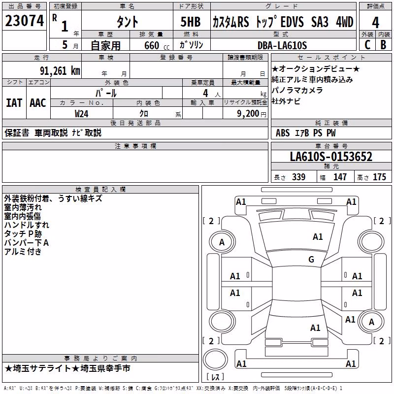 DAIHATSU TANTO