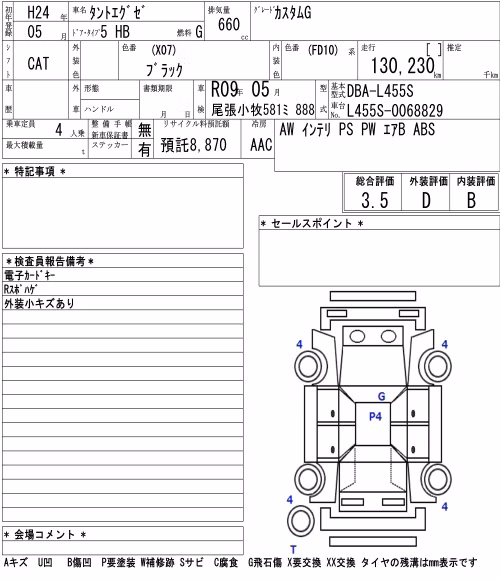 DAIHATSU TANTO EXE