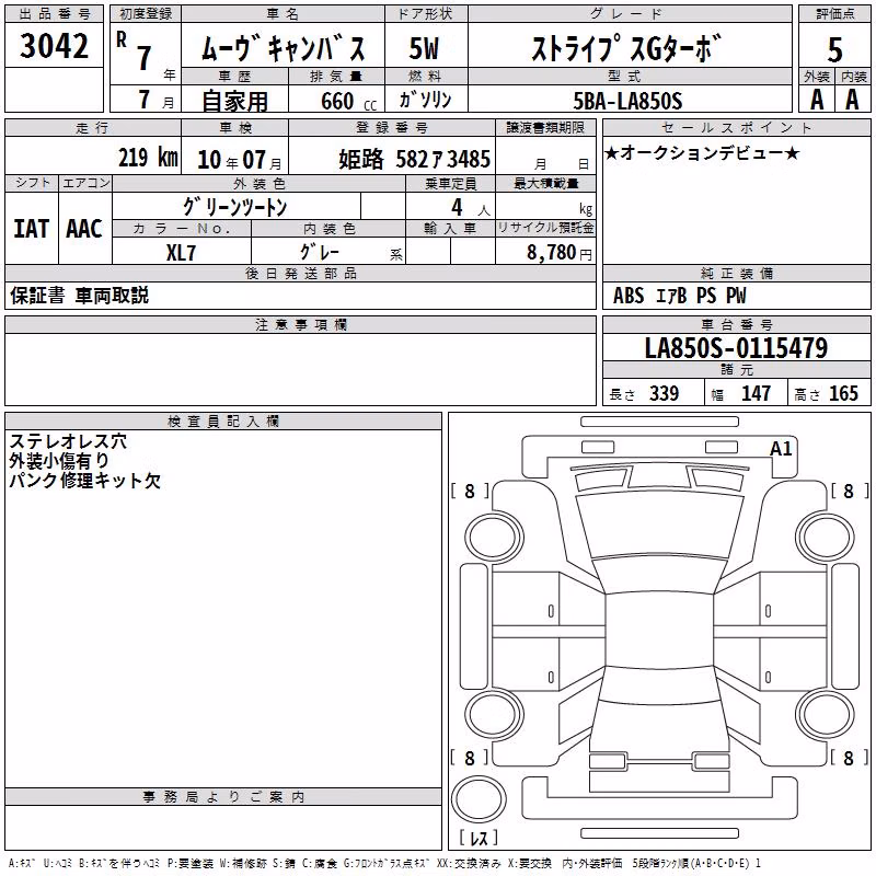 DAIHATSU MOVE CANBUS