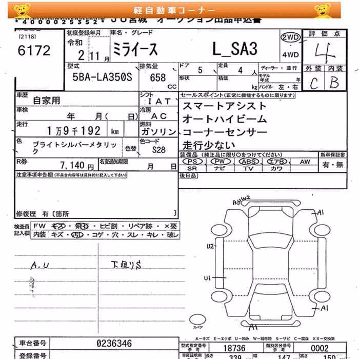 DAIHATSU MIRA E:S