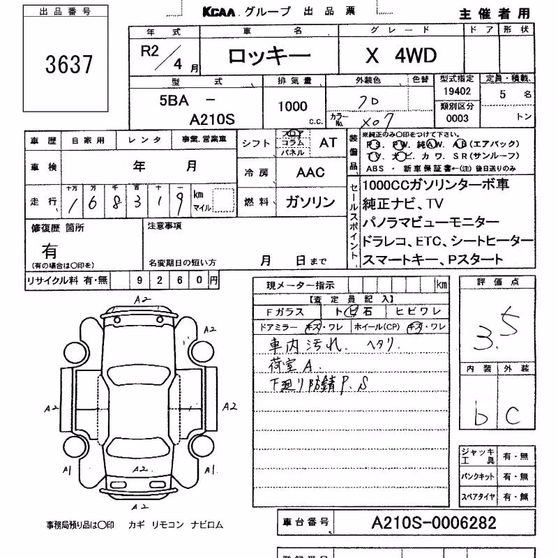 DAIHATSU ROCKY