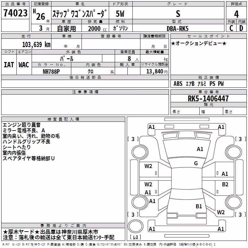 HONDA STEPWGN