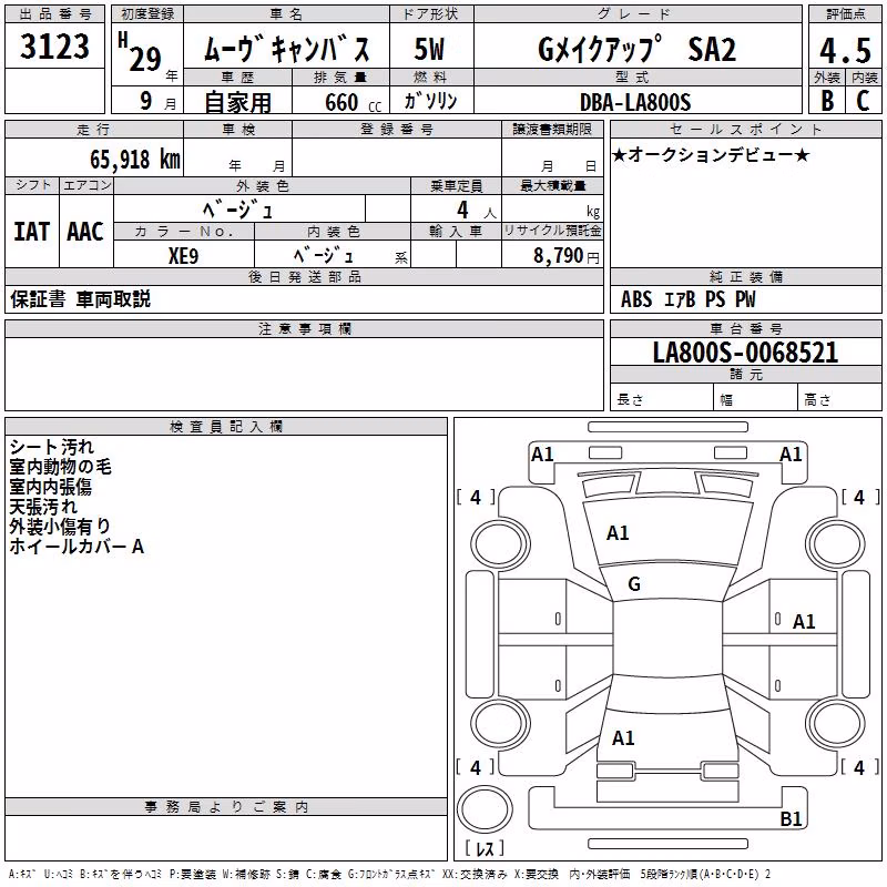 DAIHATSU MOVE CANBUS