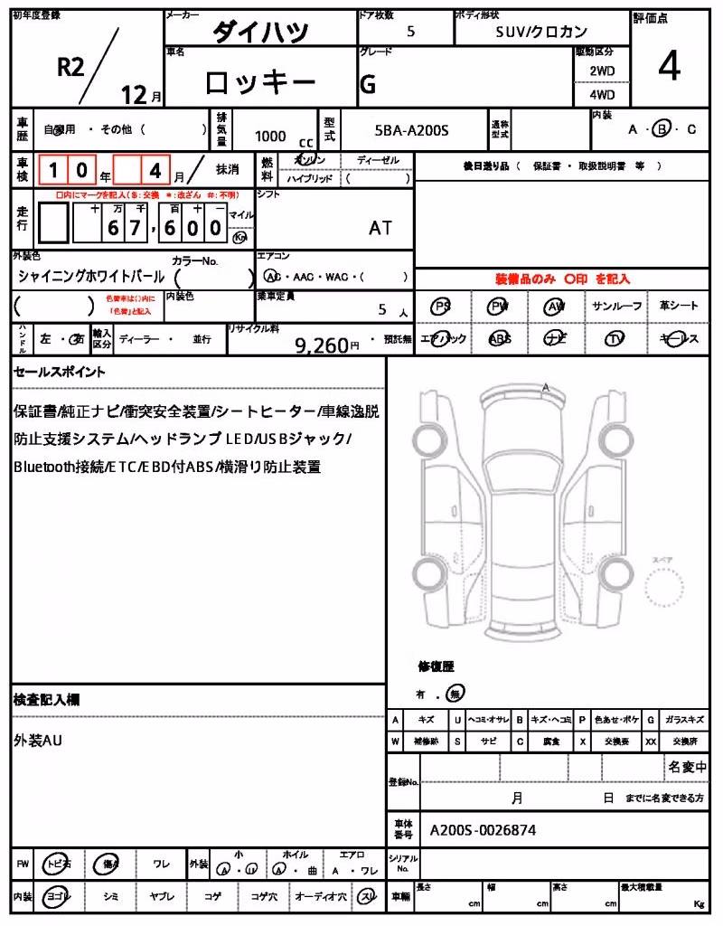 DAIHATSU ROCKY