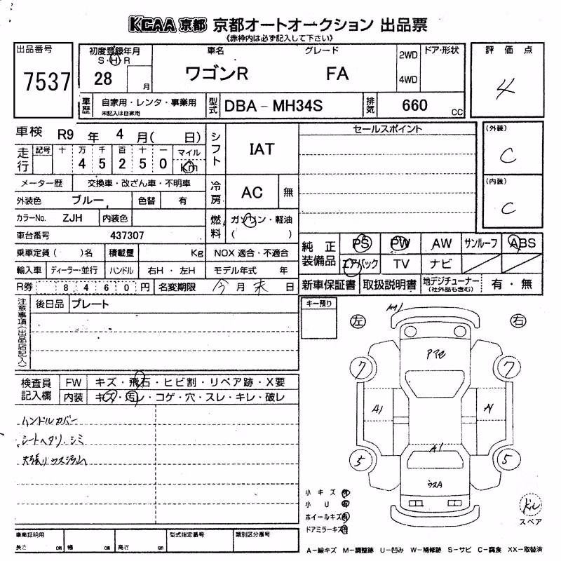 SUZUKI WAGON R