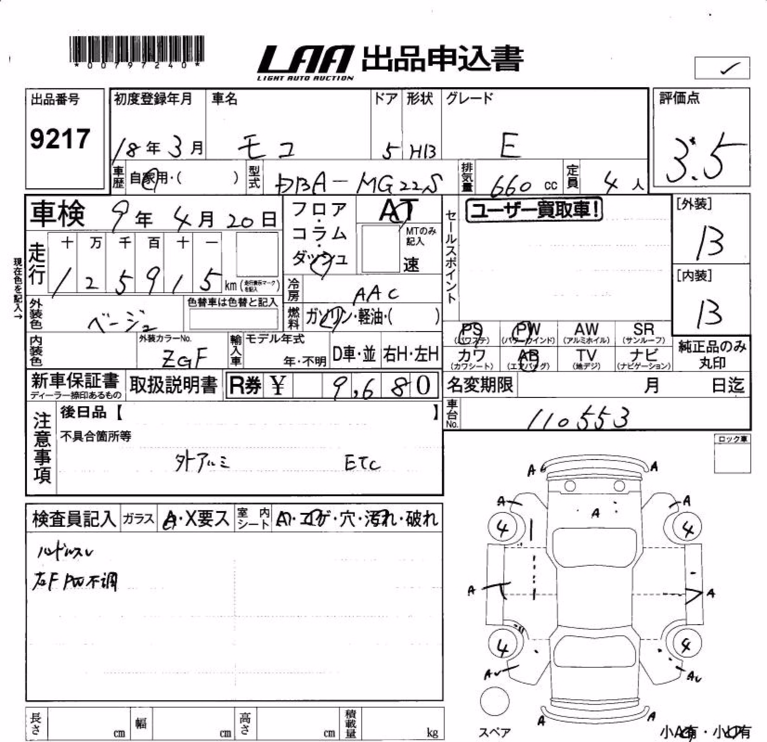 NISSAN MOCO