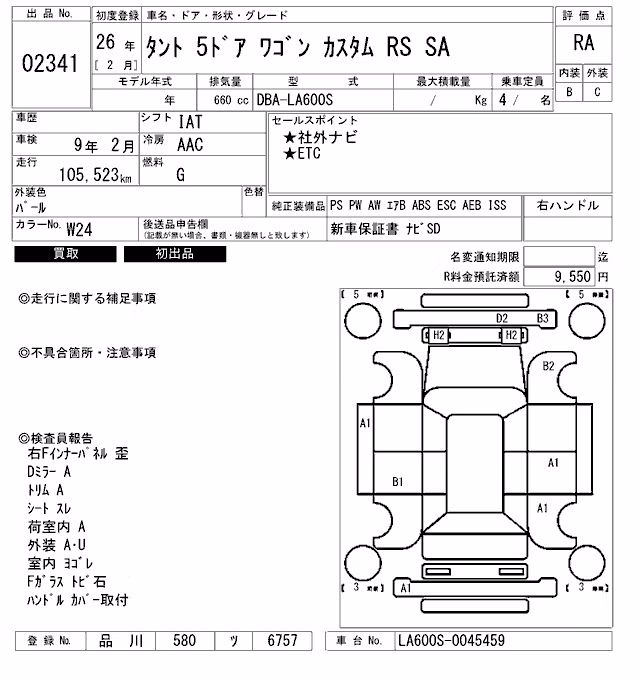 DAIHATSU TANTO