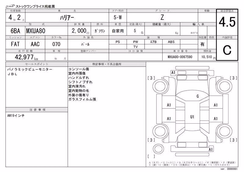 TOYOTA HARRIER