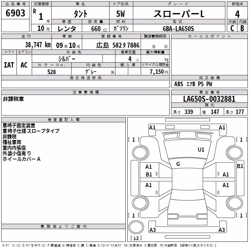 DAIHATSU TANTO
