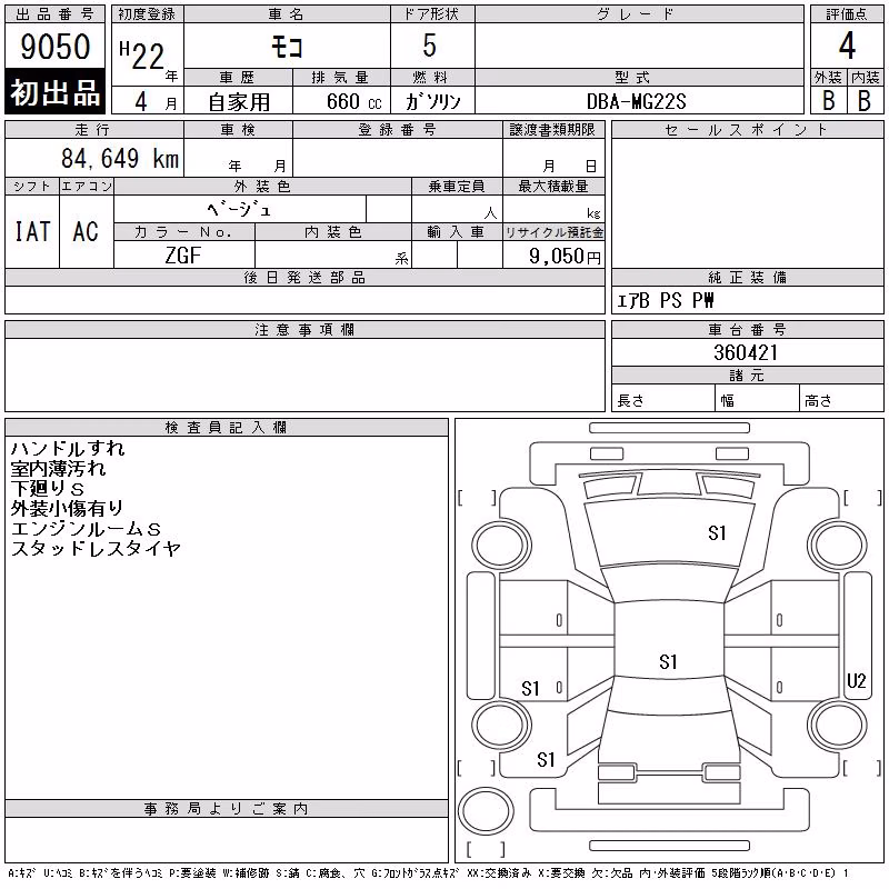 NISSAN MOCO
