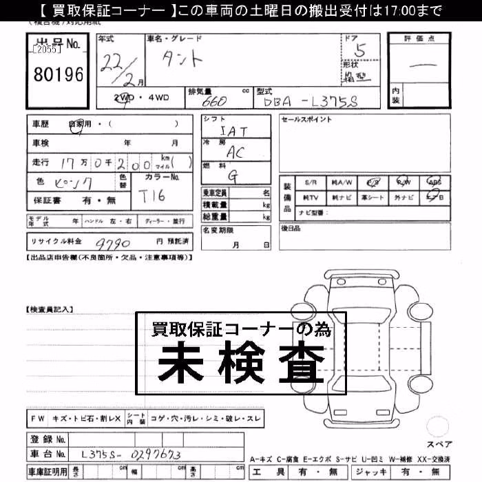 DAIHATSU TANTO