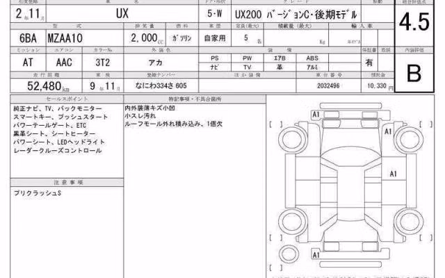 LEXUS UX200