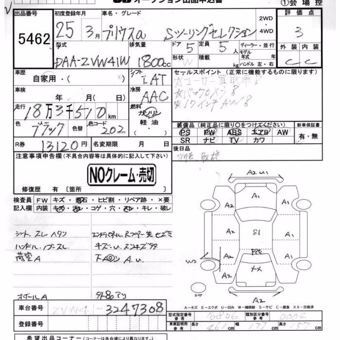 TOYOTA PRIUS ALPHA