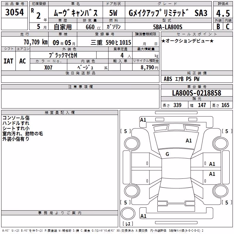 DAIHATSU MOVE CANBUS