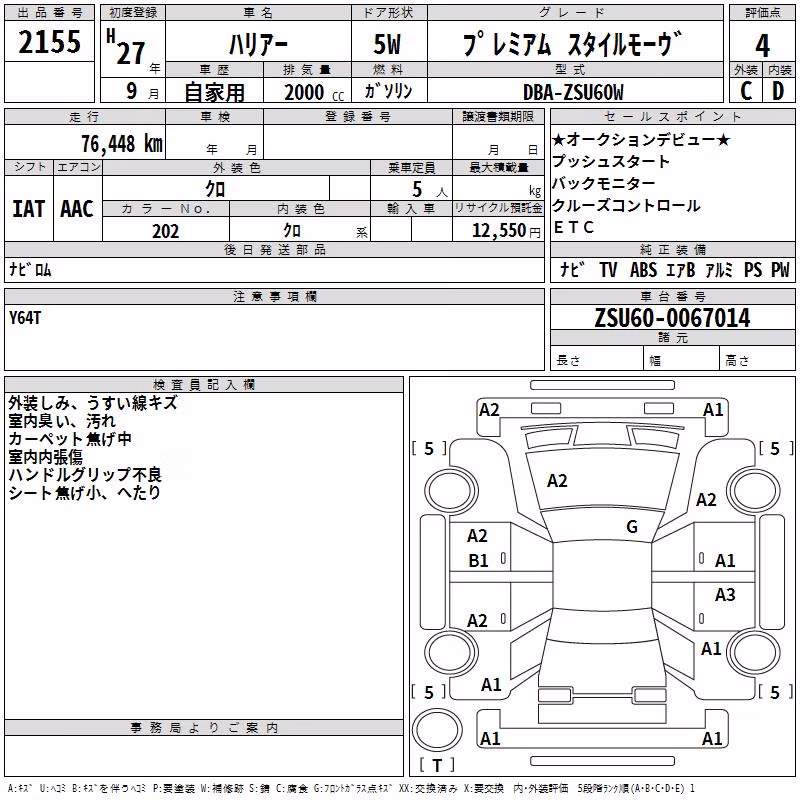 TOYOTA HARRIER