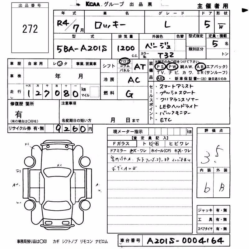 DAIHATSU ROCKY