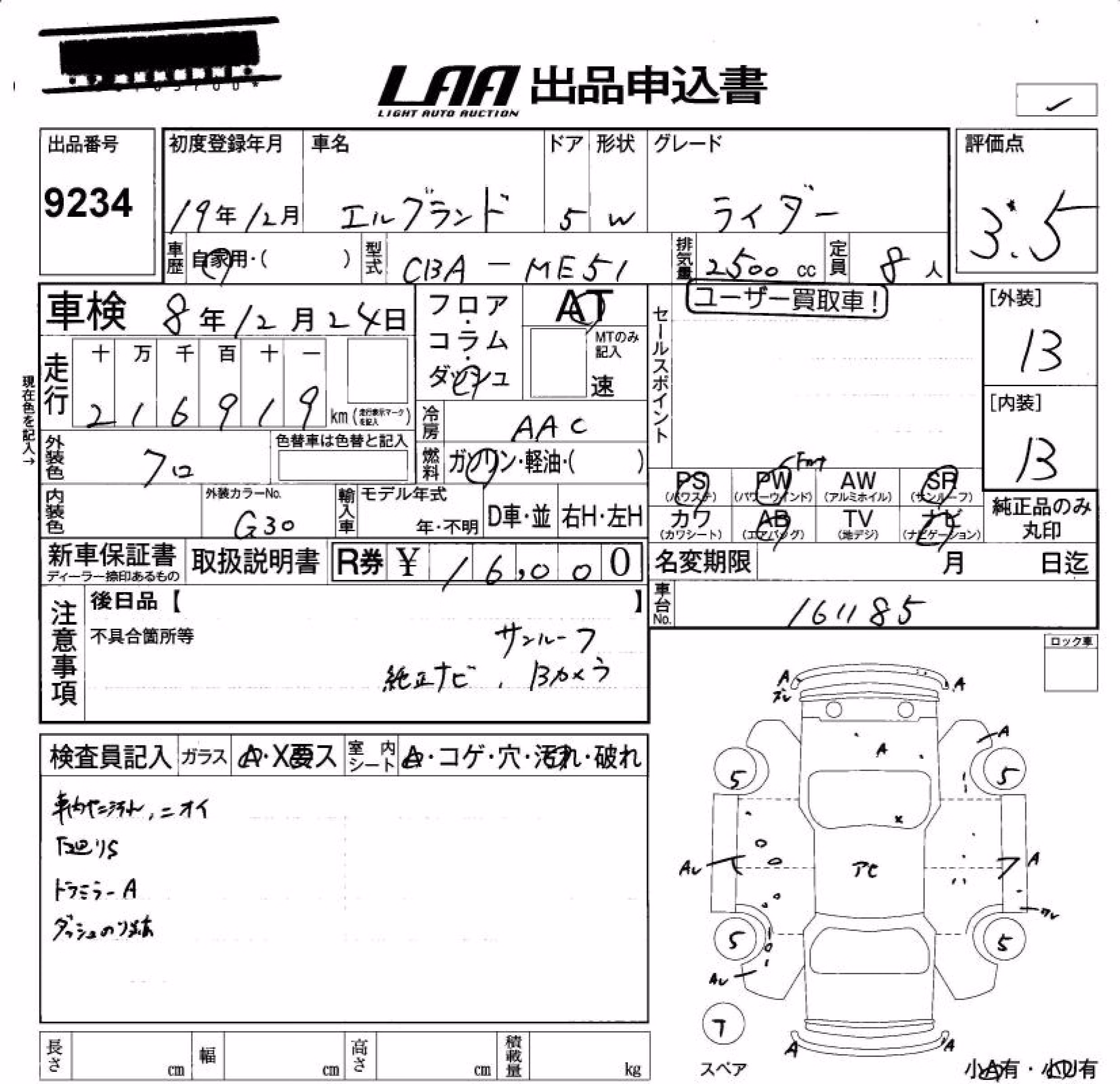 NISSAN ELGRAND