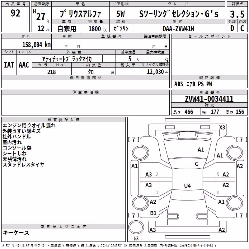 TOYOTA PRIUS ALPHA