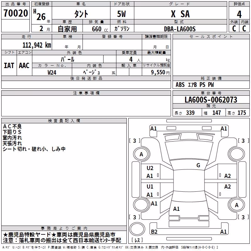 DAIHATSU TANTO