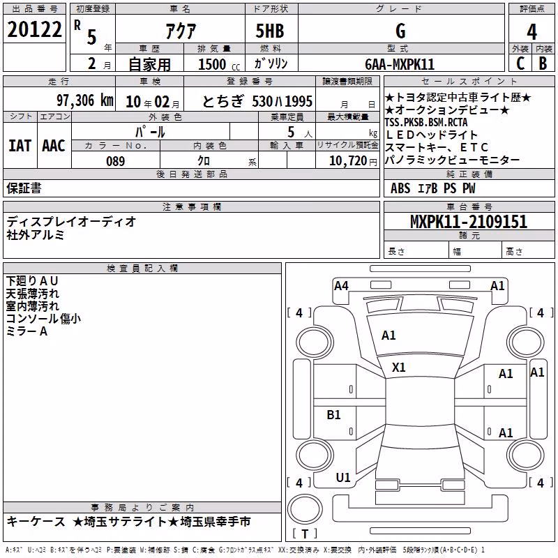 TOYOTA AQUA