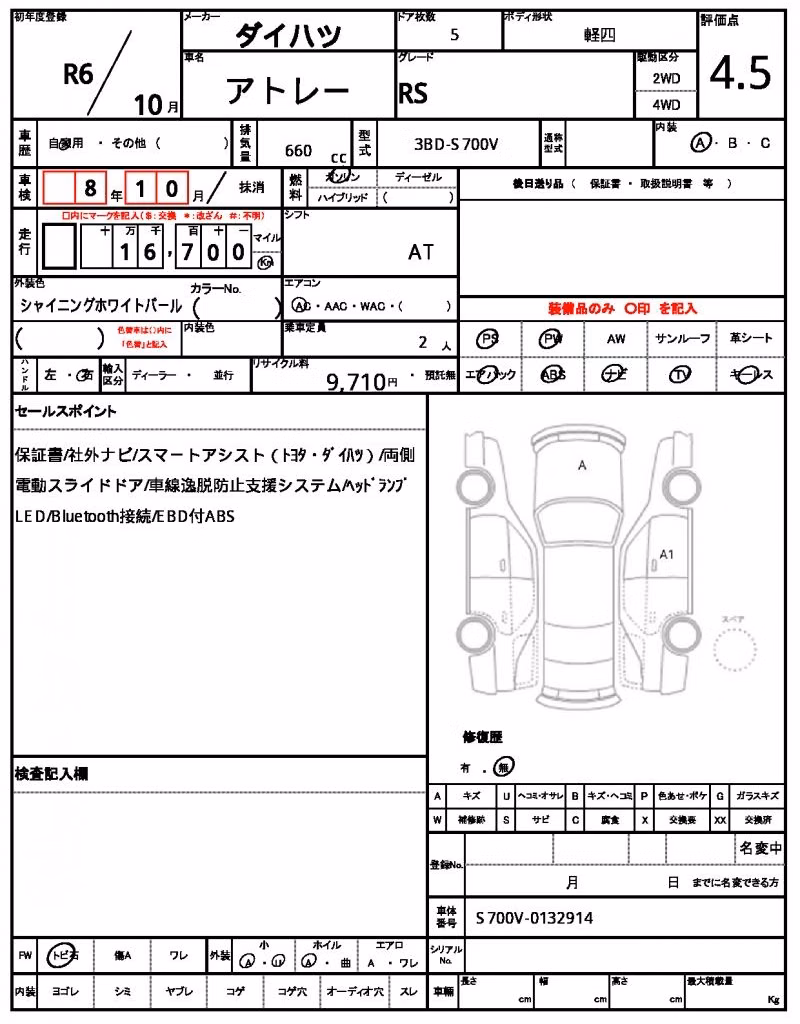 DAIHATSU ATRAI