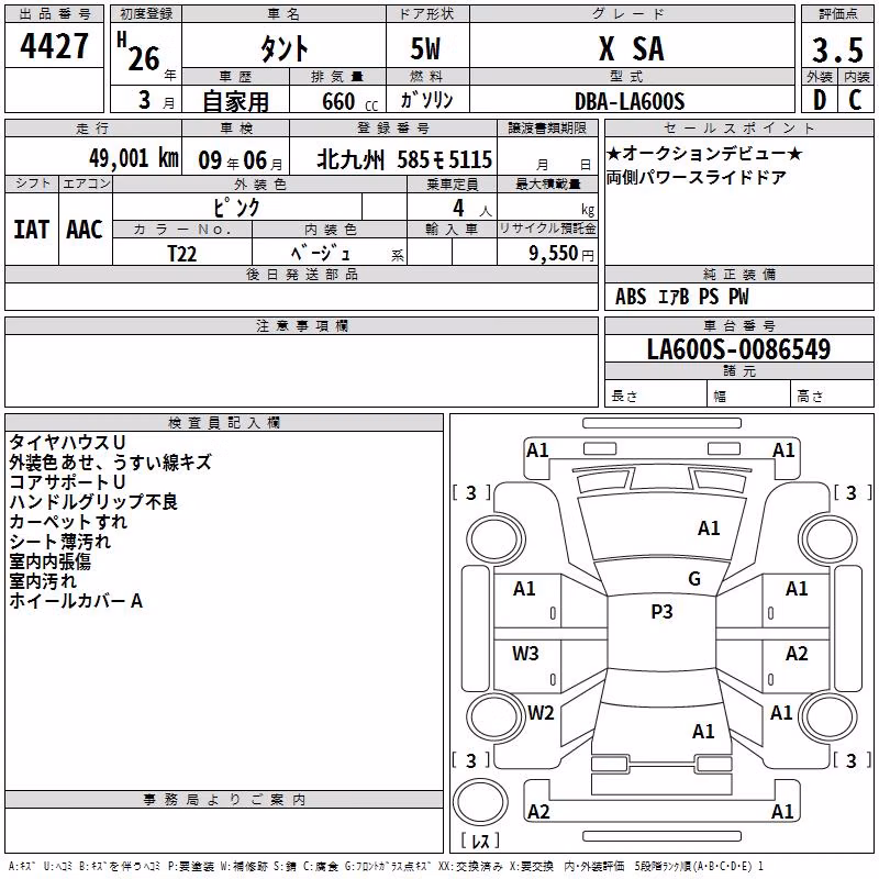 DAIHATSU TANTO