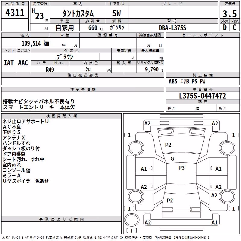 DAIHATSU TANTO