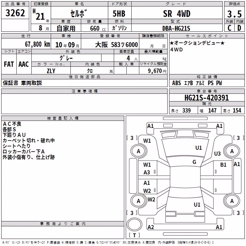 SUZUKI CERVO