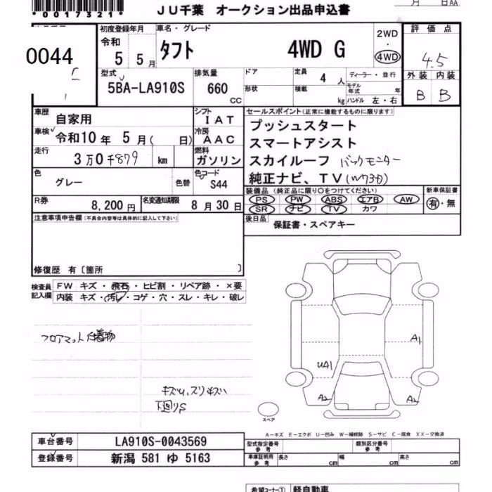 DAIHATSU TAFT