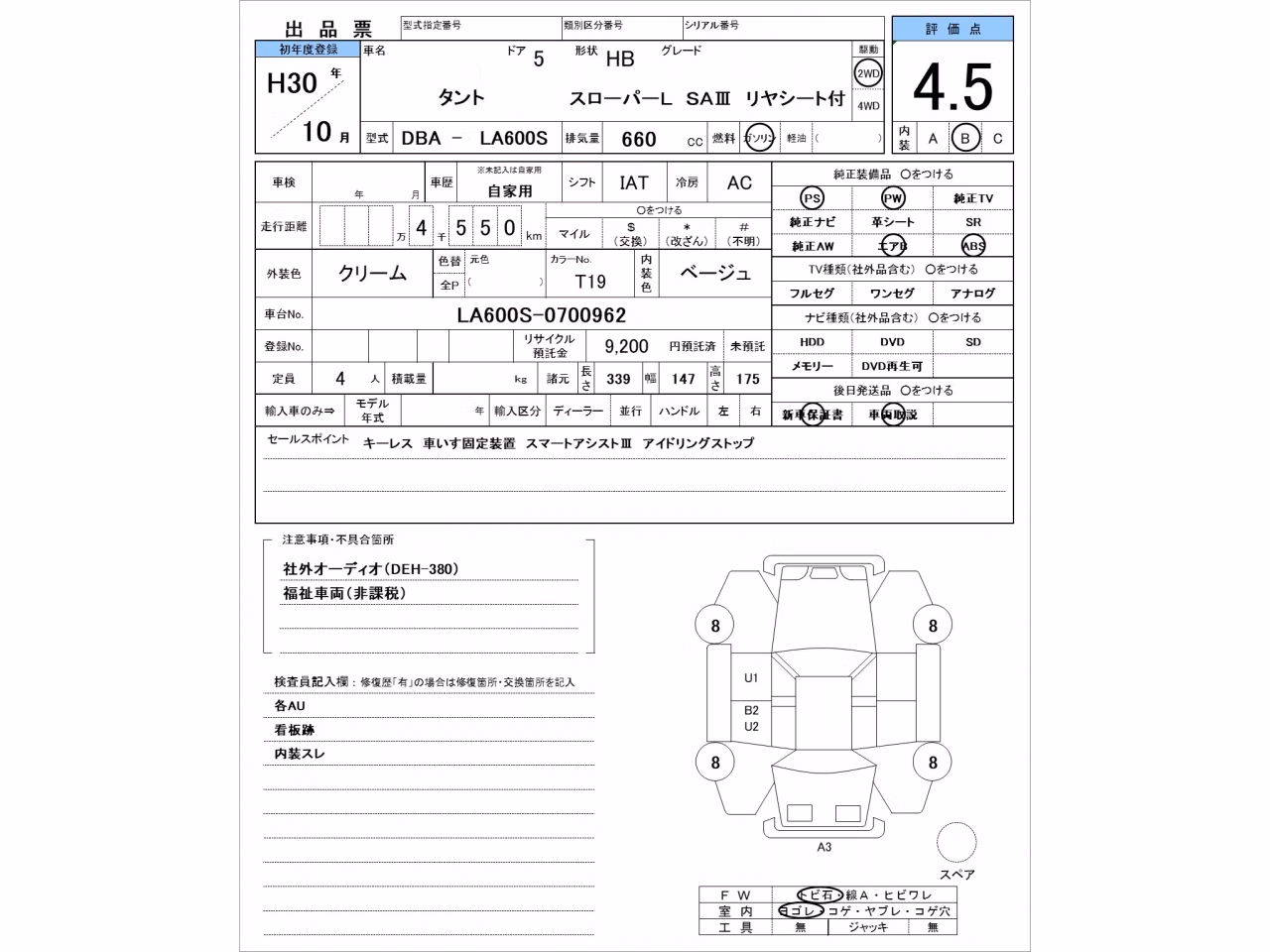 DAIHATSU TANTO