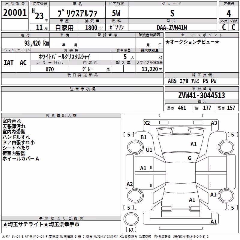 TOYOTA PRIUS ALPHA