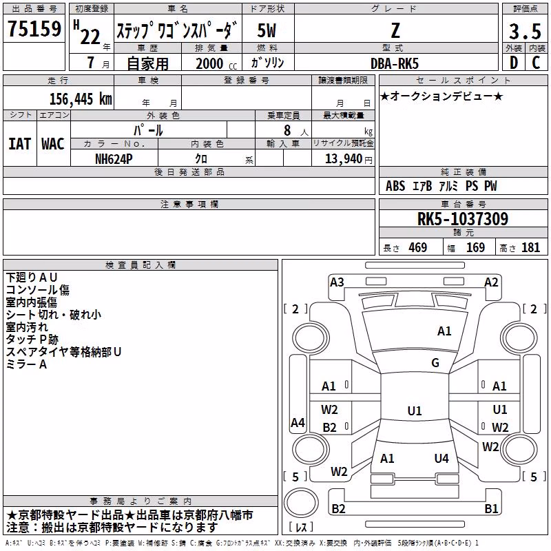 HONDA STEPWGN
