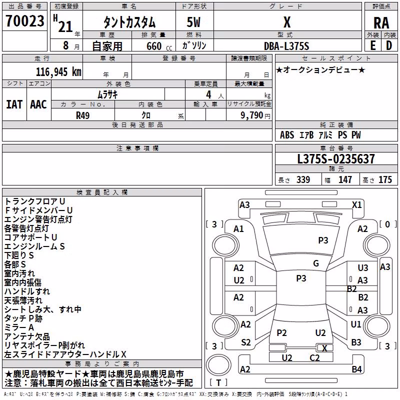 DAIHATSU TANTO