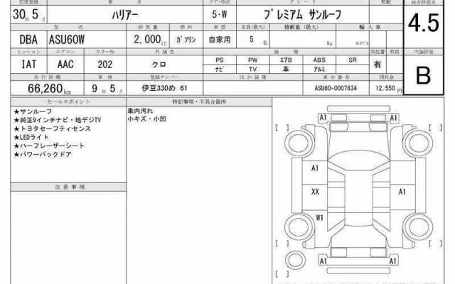 TOYOTA HARRIER