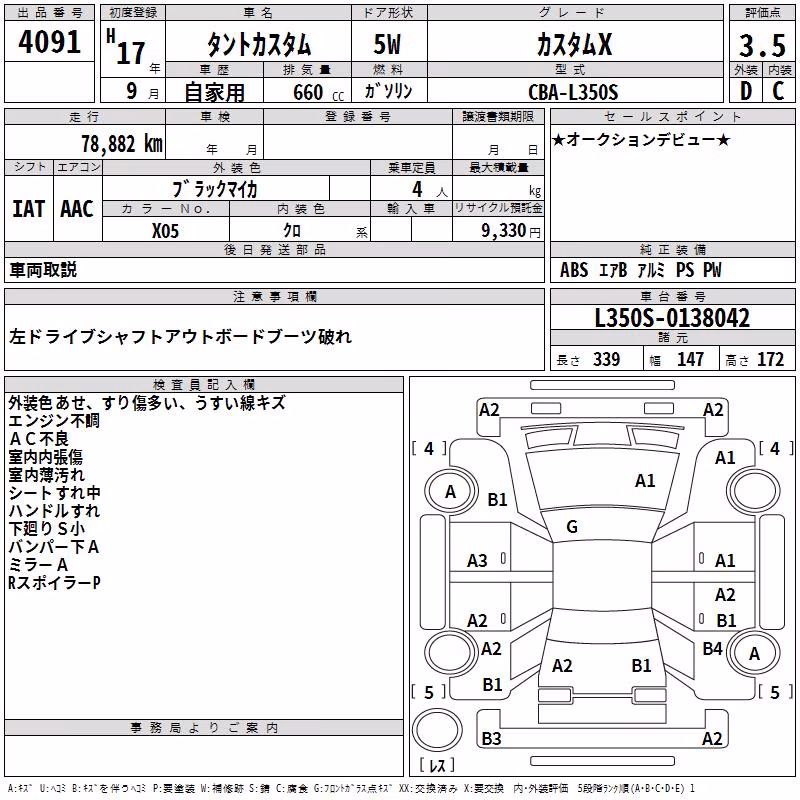 DAIHATSU TANTO