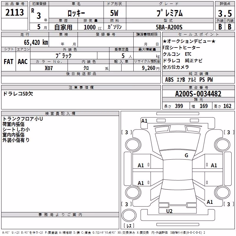 DAIHATSU ROCKY