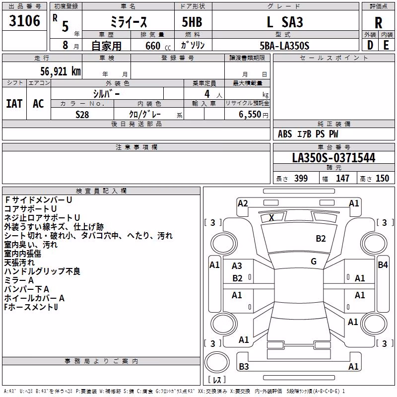 DAIHATSU MIRA E:S