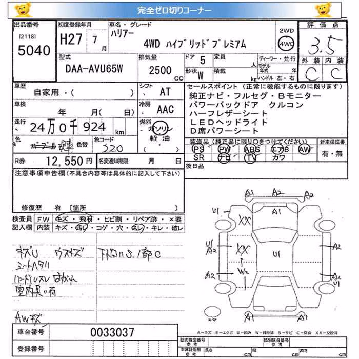 TOYOTA HARRIER
