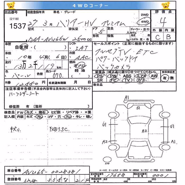 TOYOTA HARRIER