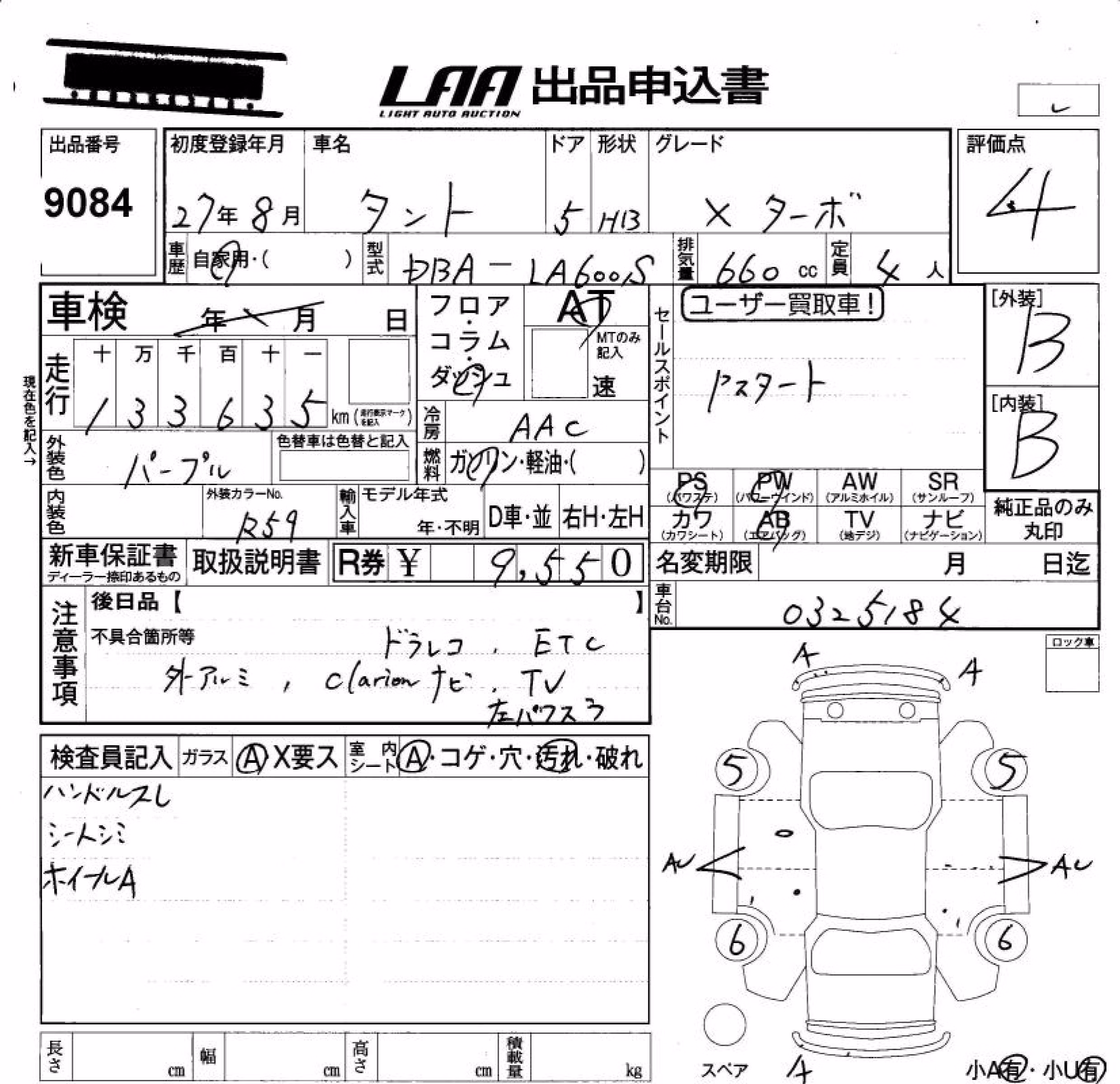 DAIHATSU TANTO